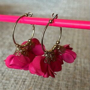 Vintage Fiesta Hoop Earings